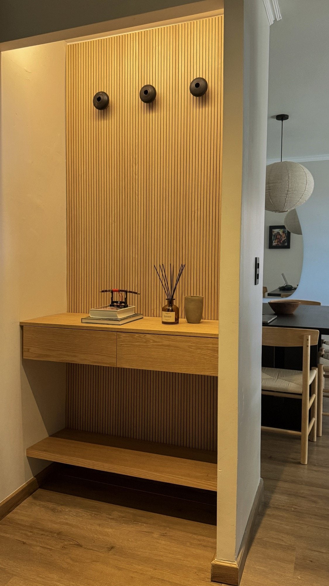 Mueble de entrada a medida, proyecto entregado, foto 2 - Santino Design