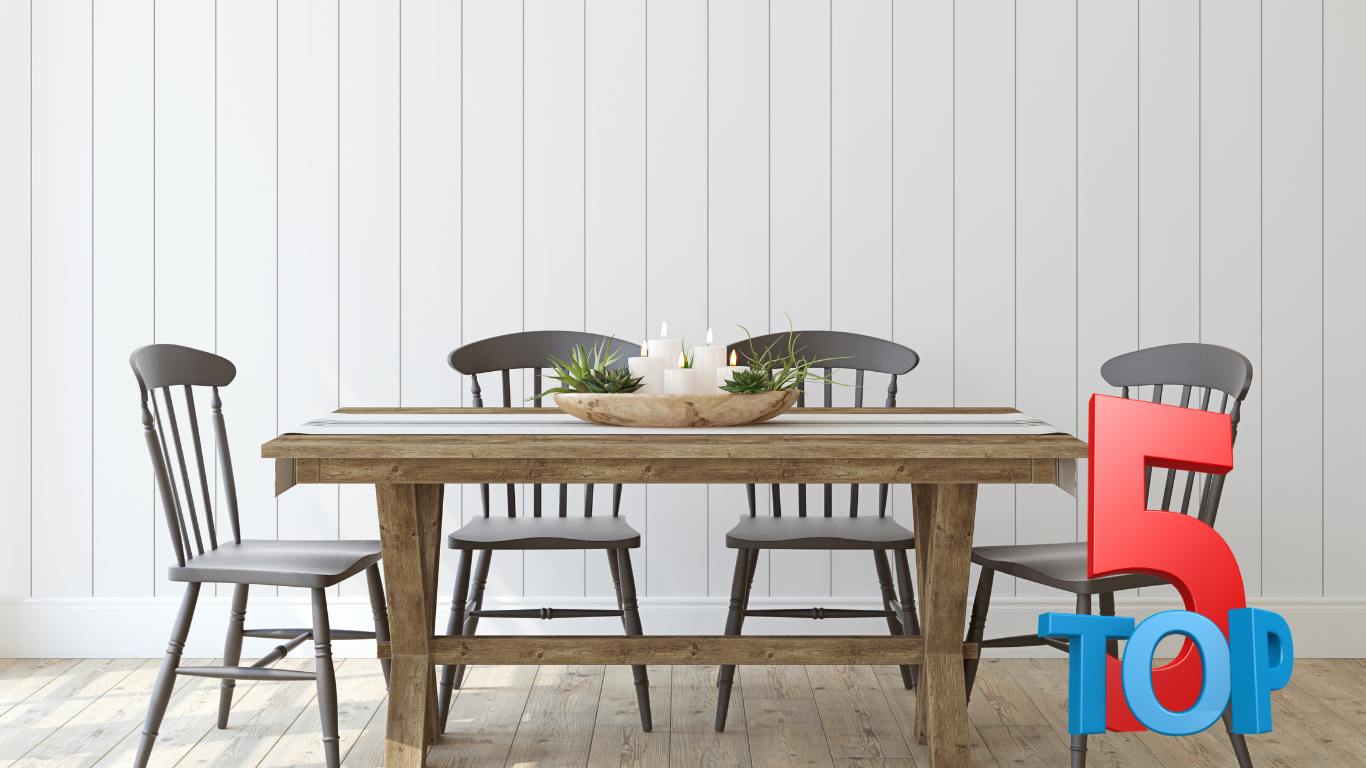 Top 5 Comedores para Crear un Espacio Elegante y Acogedor en Tu Hogar