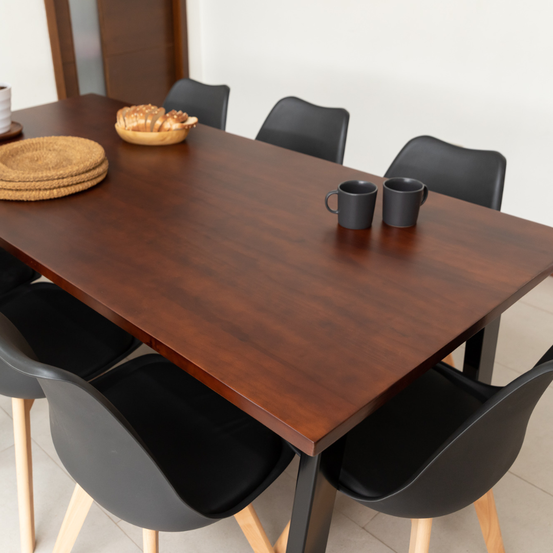 Comedor 8 Sillas Hecho en Chile Venecia Estilo Industrial - Santino Design