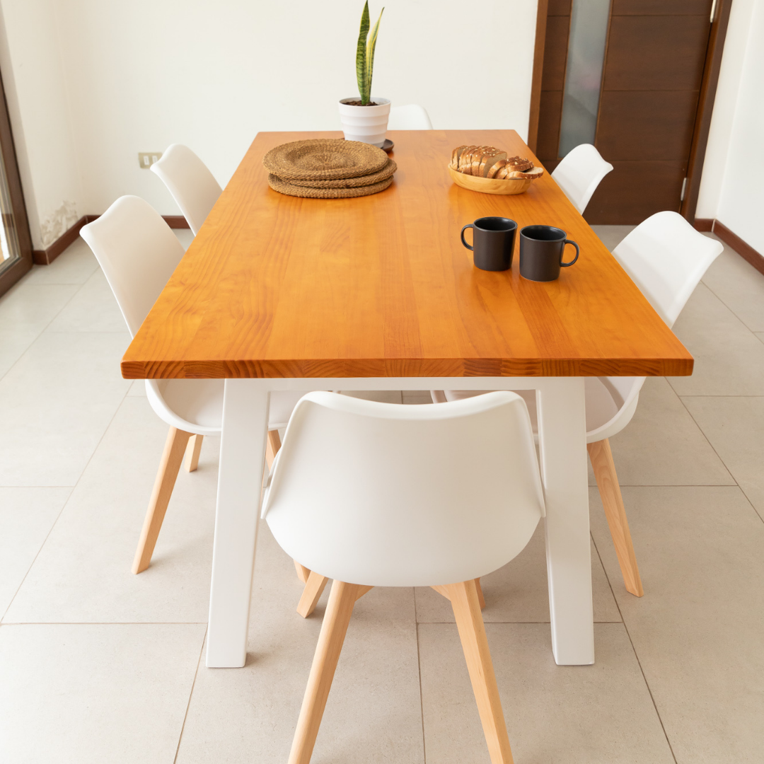 Comedor 6 Sillas Hecho en Chile Venecia Estilo Industrial - Santino Design