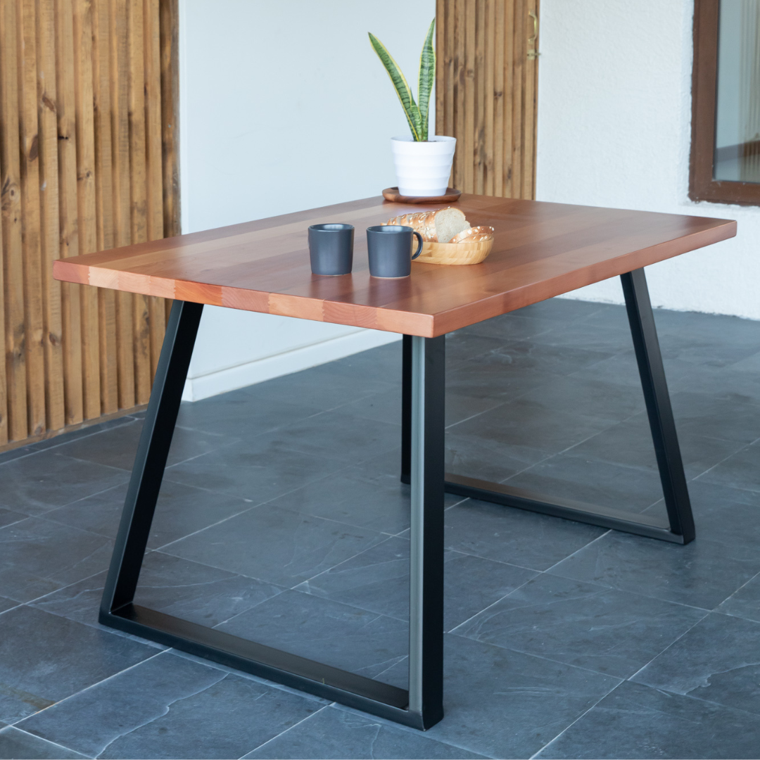 Mesa Industrial Hecho en Chile Mónaco en Roble/Lenga - Santino Design