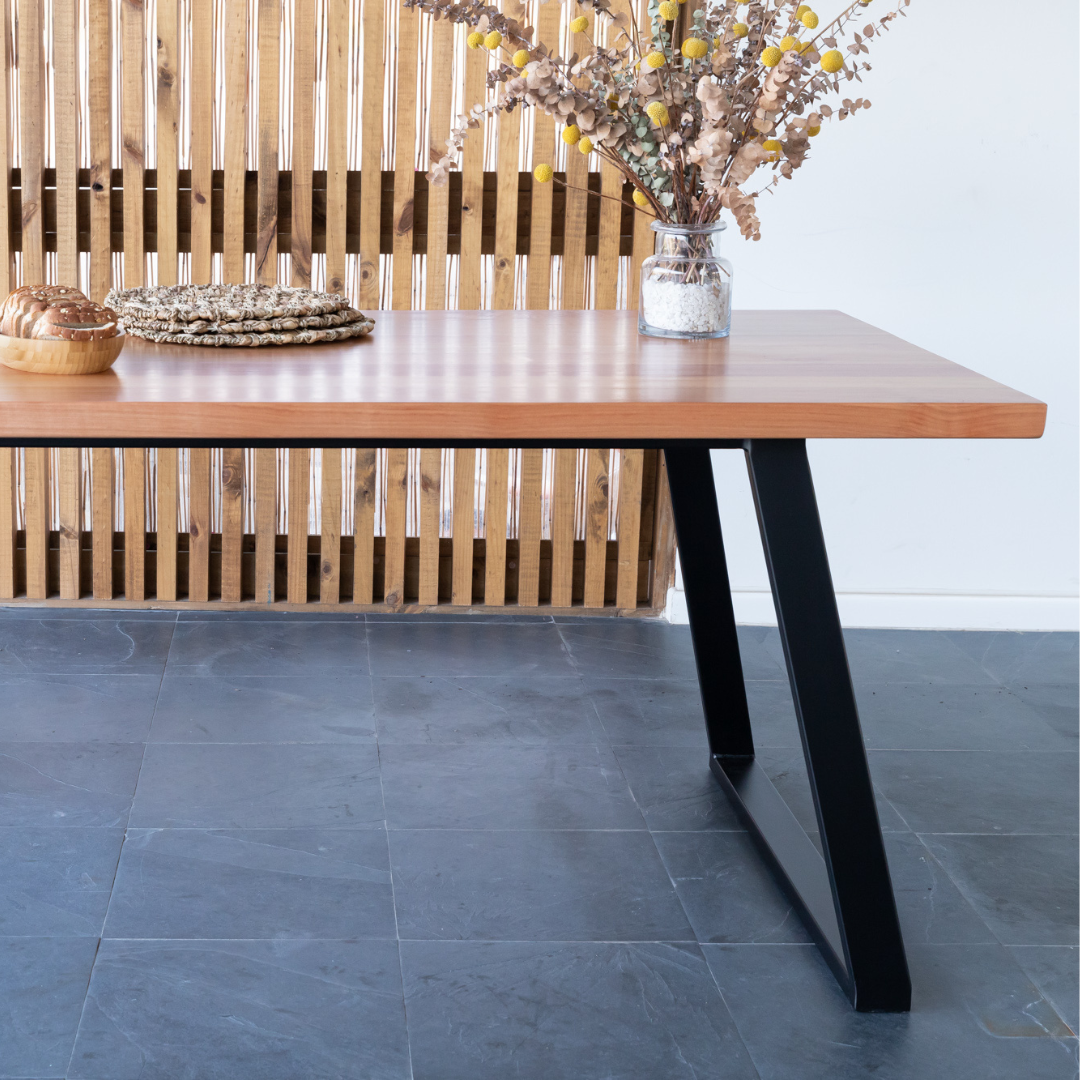 Mesa Industrial Hecho en Chile Mónaco en Roble/Lenga - Santino Design