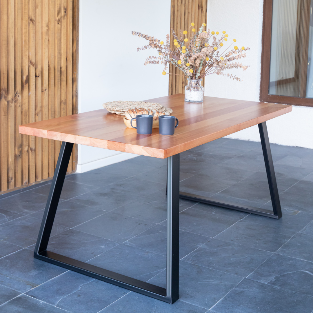 Mesa Industrial Hecho en Chile Mónaco en Roble/Lenga - Santino Design