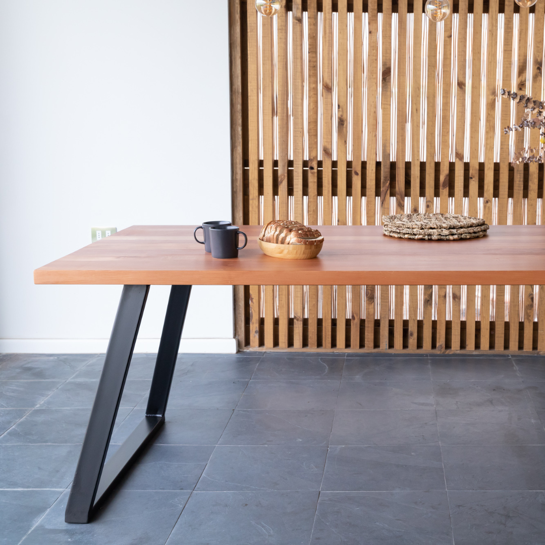 Mesa Industrial Hecho en Chile Mónaco en Roble/Lenga - Santino Design
